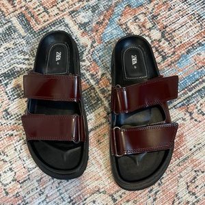 Zara two strap sandals, size 40